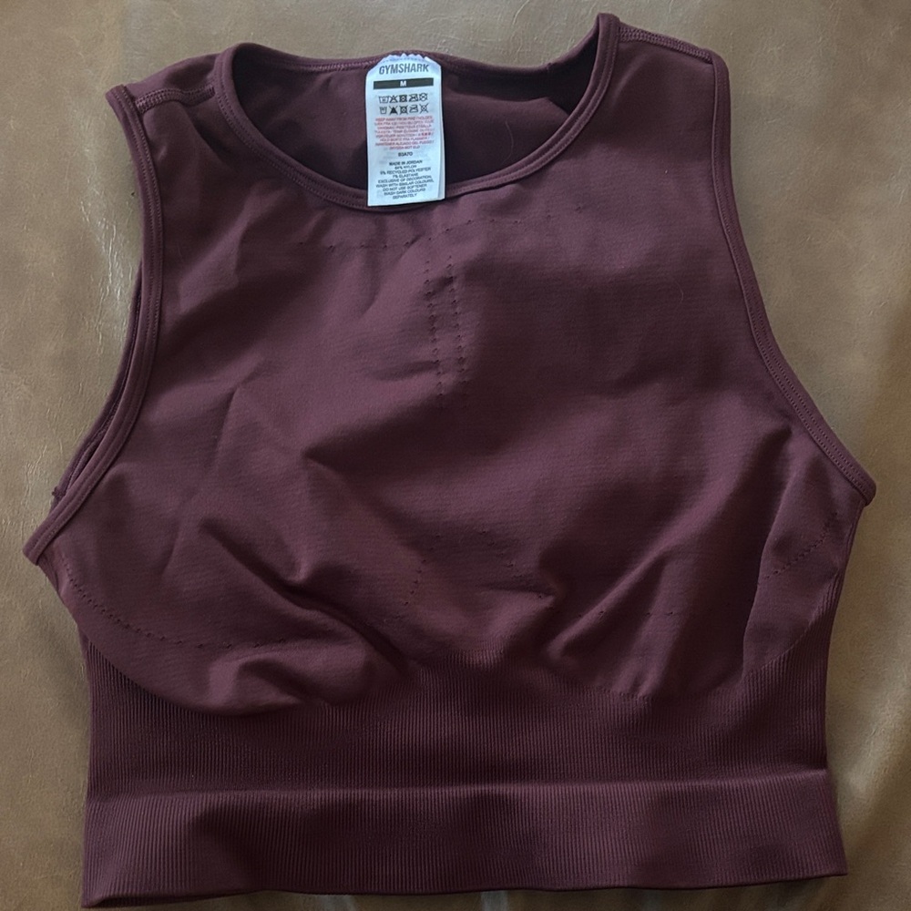 Gym Shark sweat seamless midi crop